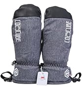 Amazon | スノーボードグローブ スキーグローブ ミトン 防水 防寒 保温