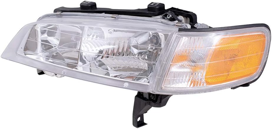 Brock Replacement Driver Headlight Headlamp Compatible with 94-97 Accord 33150-SV4-A02