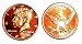 1 - "1964" Kennedy Half Design Copper Round Copper -