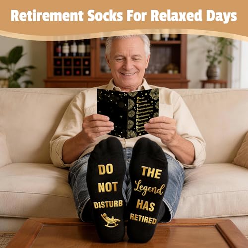 Image of Retirement Gifts for Men 2026 Funny Retired Gifts for Mens Cool The Legend Has Retired Gift Ideas Basket for Male Thoughtful Happy Retirement Gag Gift Decorations Box for Man Male Coworker Boss Dad