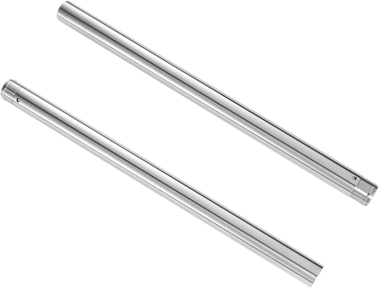 Motorcycle Fork Tubes Front Inner Fork Pipes Compatible With Yamaha R1-Z 3XC 1990-1992 38x600mm 3XC-23110-00-00 Silver