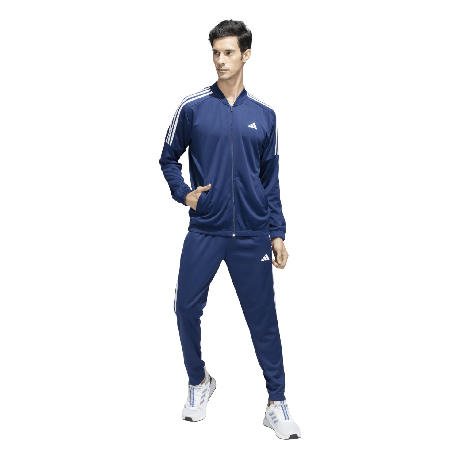 adidas Men's 3S Plain Ts, Training Suits, Blue, X-Large-picture-34