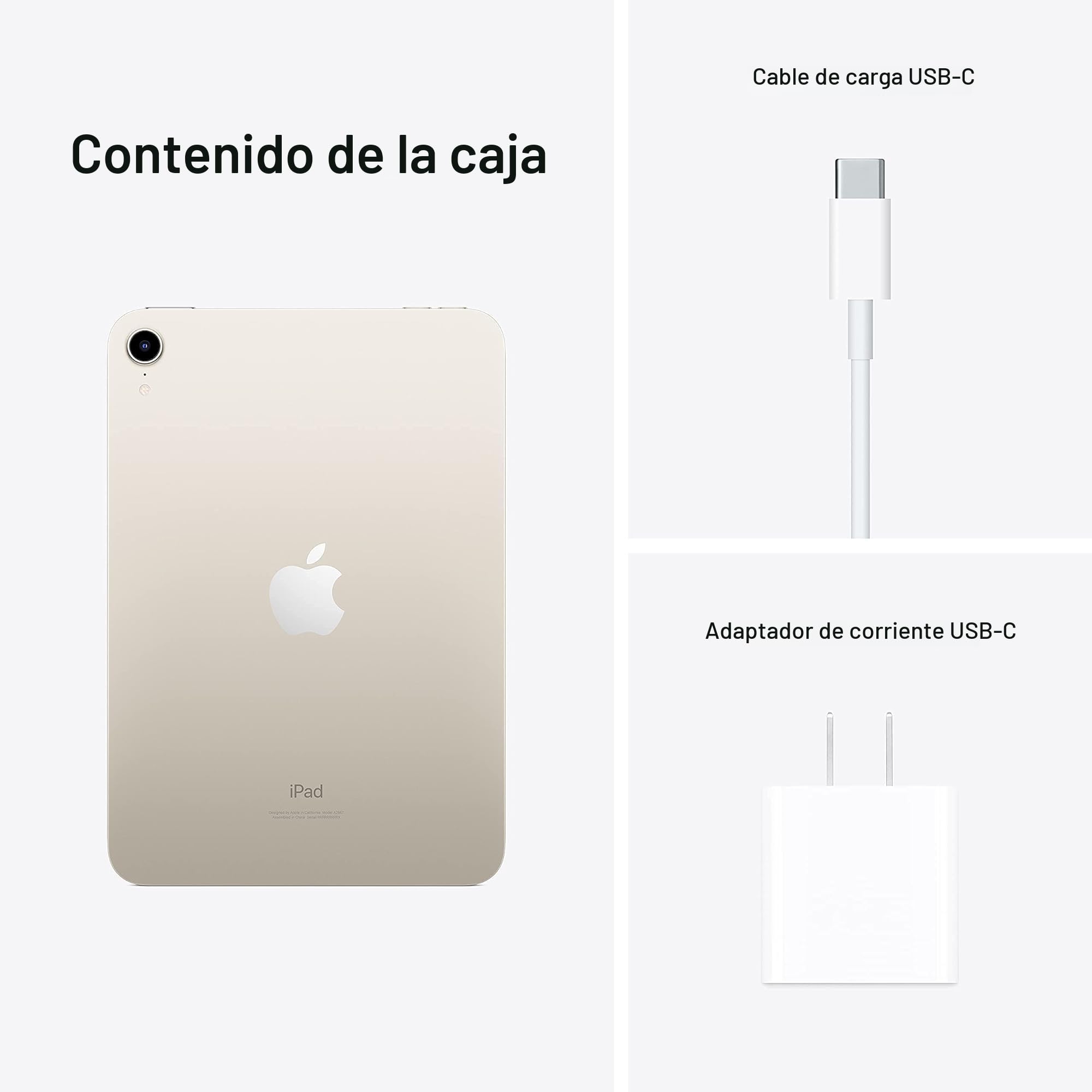 Amazon.com: Apple iPad Mini 6 2021, 8.3 pulgadas, Wi-Fi, 64 GB