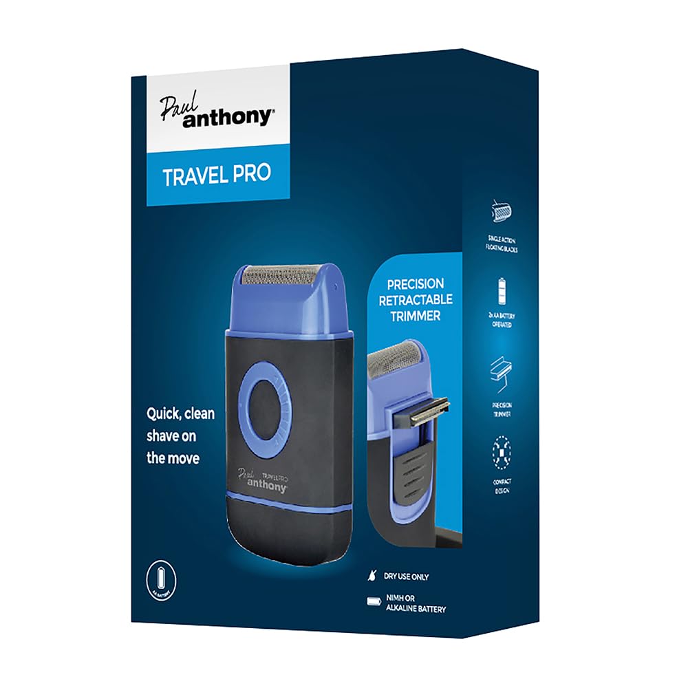Lloytron Men's Paul Anthony Travelpro Battery Operated Foil Shaver