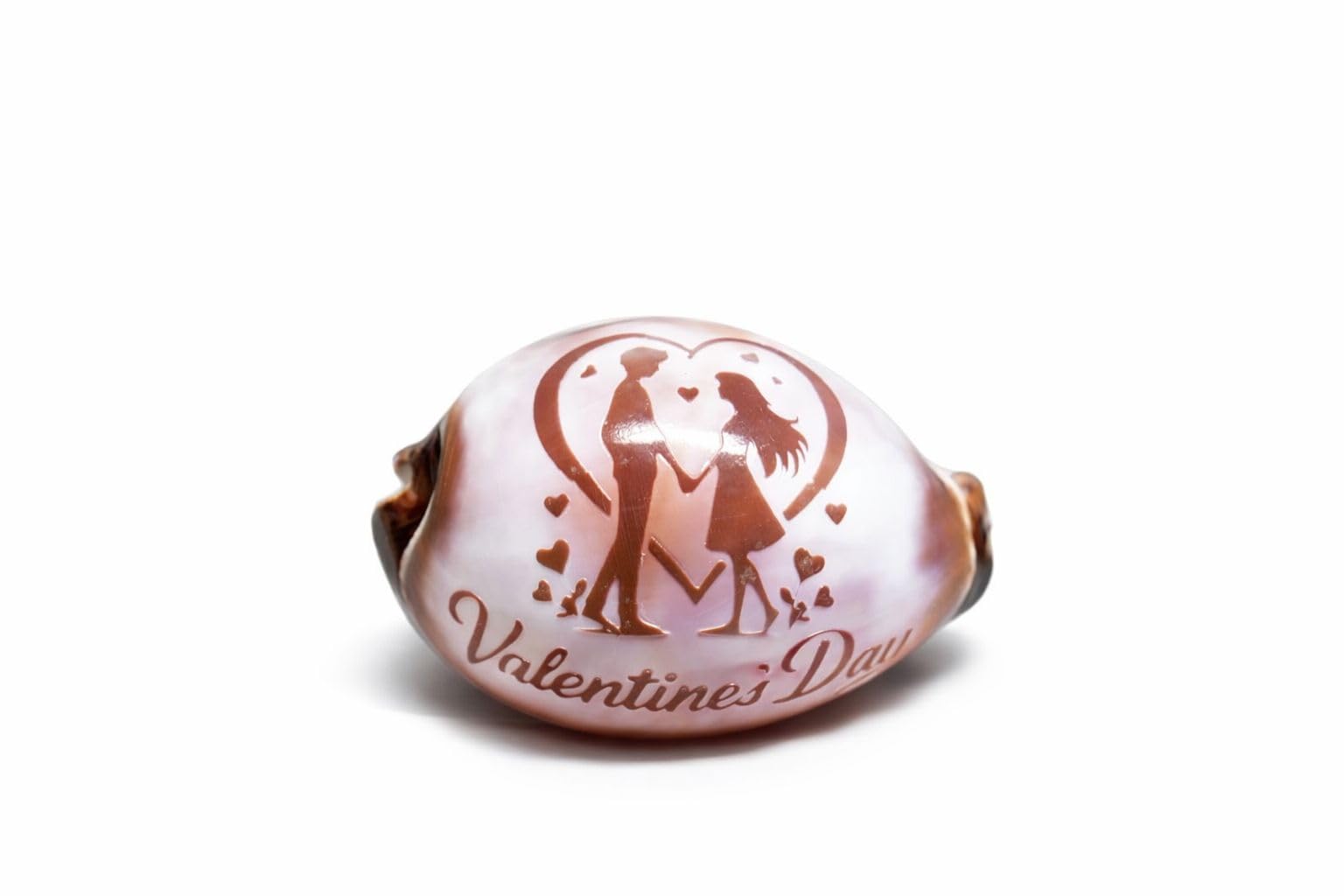 Personalized Kavada Cowrie Shell Gift – Custom Name Engraved Valentine Gift, 3 Inch Decorative Cowdy Shell Showpiece, Romantic Keepsake Gift for Couples, Anniversary-picture-31