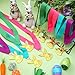 Loetere 20 Pcs Easter Gold Medals Bulk 2.4 Inch Easter Bunny Egg Shape Award with Colorful Neck Ribbons Spirit Medallion Decorating Contest Award Medals for Egg Hunt Party Gift(Bunny)