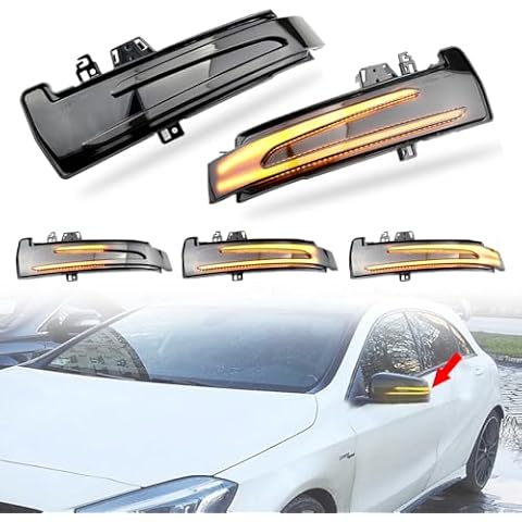 MKptopia LED Dynamic Turn Signal Light Cover