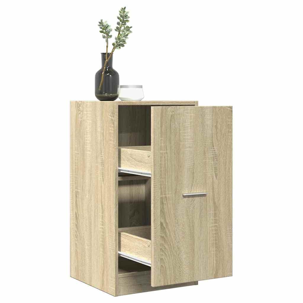 Armario de farmacia roble Sonoma 40 x 41 x 77,5 cm de aglomerado