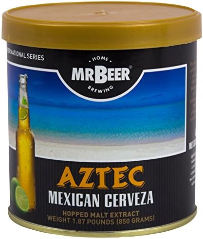 Mr. Beer Aztec Mexican Cerveza 2 Gallon Homebrewing Refill, Multicolor