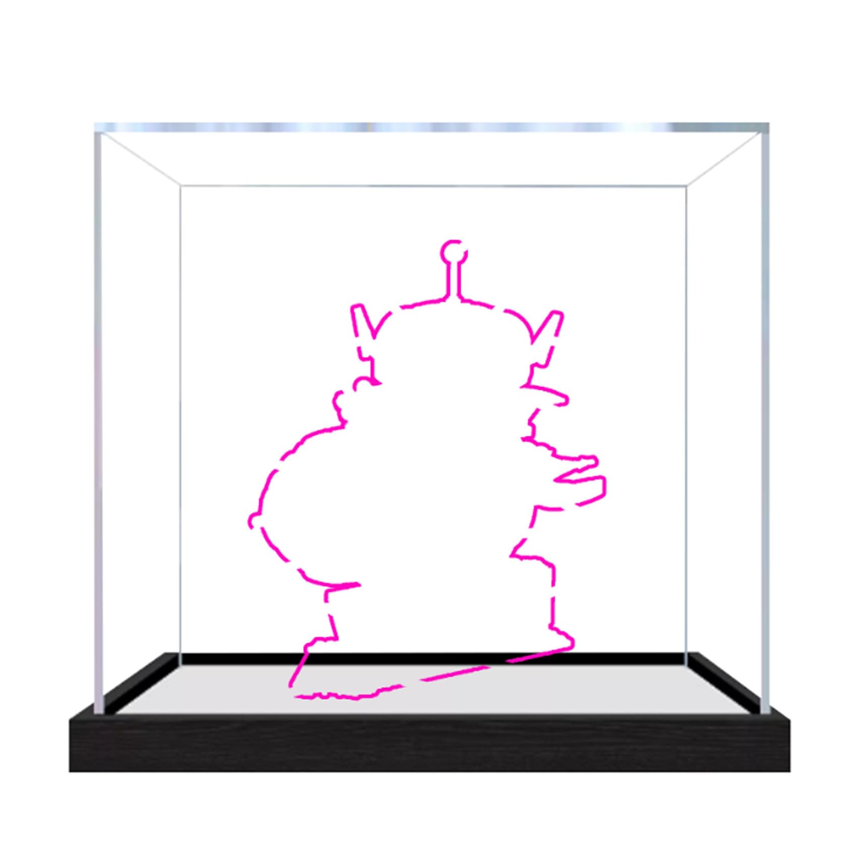Acrylic Display Case for Le-go 43307 Model, Dustproof Display Box (display box only) (StyleC 3mm)