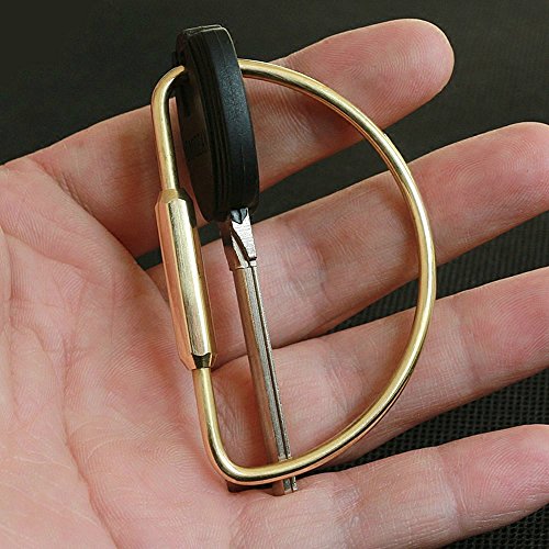 Portable Brass Key Holder Keychain Tool - Perfect for EDC - SZHOWORLD