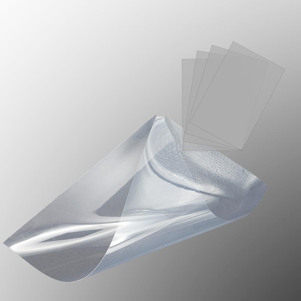 260x200mm 5pcs Fiildtekii Durable FEP Release Film for Resin 3D Printer,nFEP(2.0) Release Films for Elegoo Mars 2Pr,Mars 3,Photon Mono4K,Sonic Mini4K,high Light Transmittance 0.15mmthickness