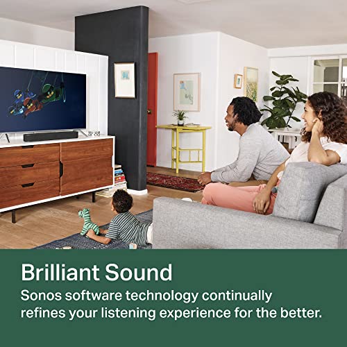 Sonos Beam (Gen 2). The compact smart soundbar for TV