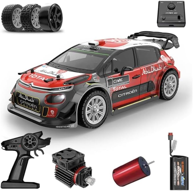 MJX 14303 1:14 RC Drift Rally Car - 2.4G High Speed Brushless 4WD Off-Road Remote Control Car for Adults