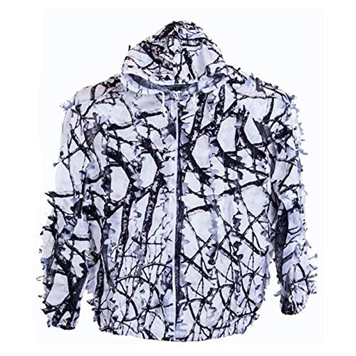 image for lahomia Camouflage Hooded Elastic Wasit Pants Jacket Ghillie Suits Clo