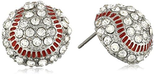 Orecchini Pendenti Da Baseball, Eleganti Orecchini Da Baseball Per - Foto 8