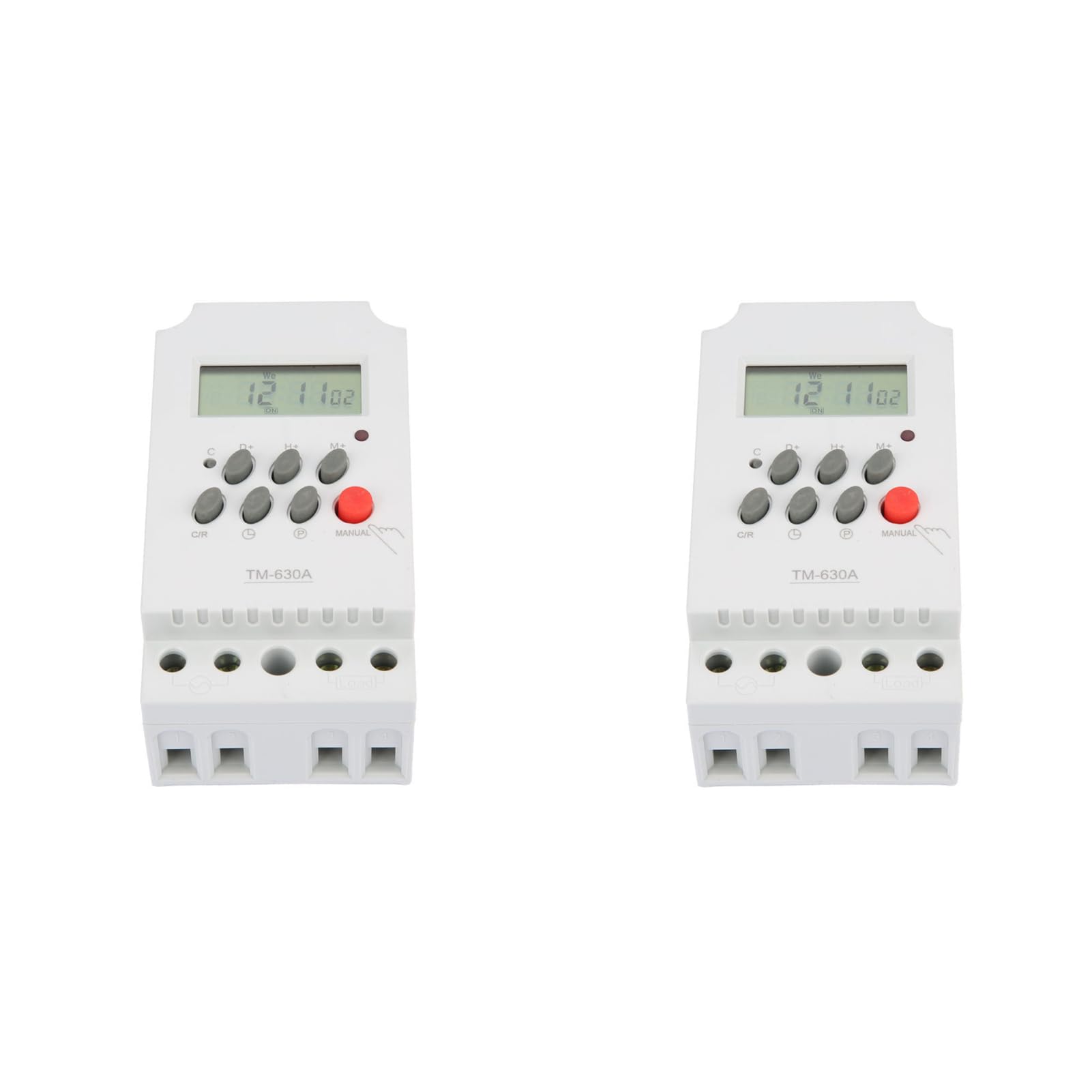 Minuterie de puissance LCD avec relais de temps programmable précis