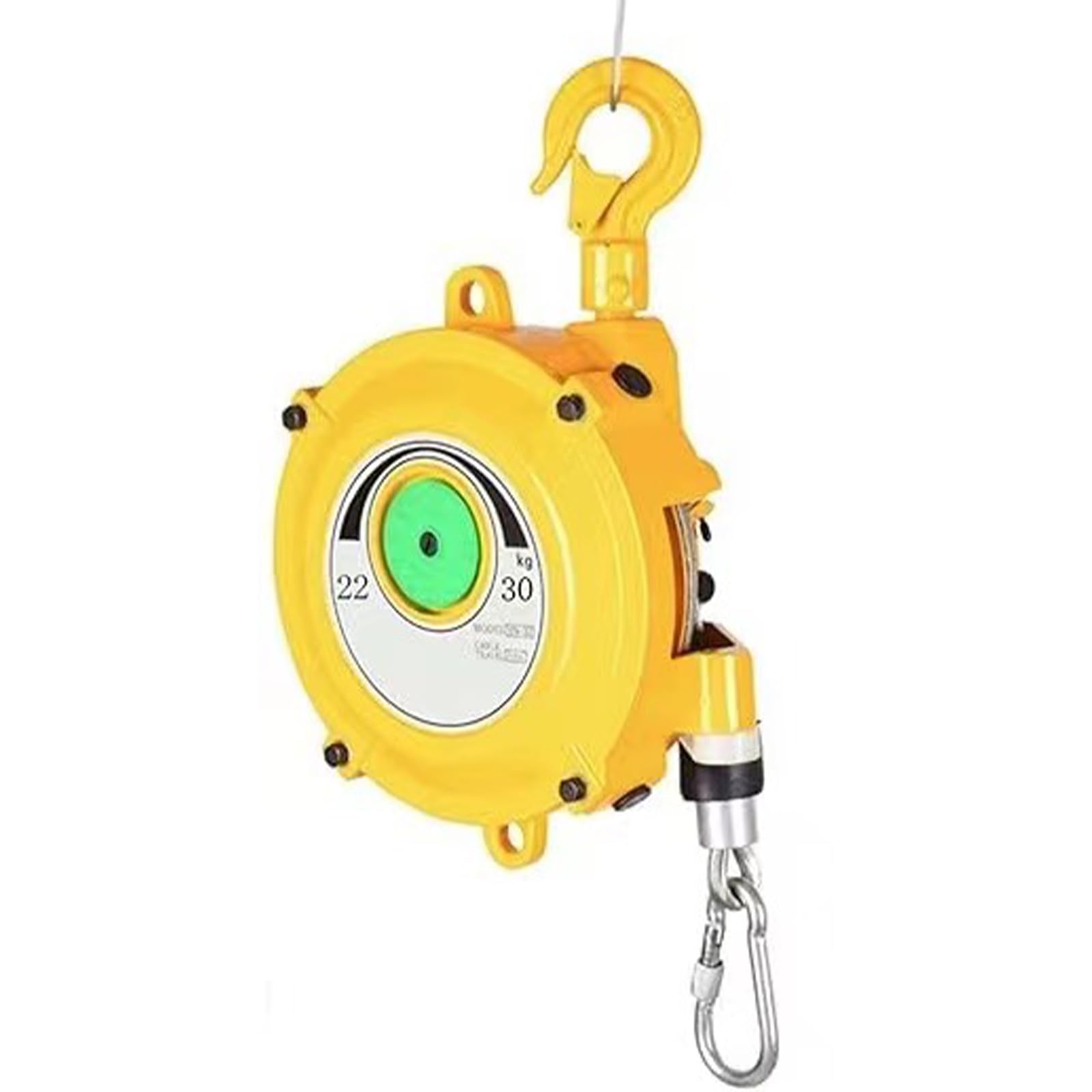 WEKONUMEX Retractable Spring Balancer, Spring Balancer 1-80kg For Tool Suspension Workspace Organization(A-22-30KG)