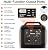 SBAOH Portable Power Station, 300W 296Wh Solar Generator Quick Charge / 110V AC Outlets/DC Ports and LED Flashlight, Lithium Battery Backup for Home Outdoor Travel Camping Blackout
