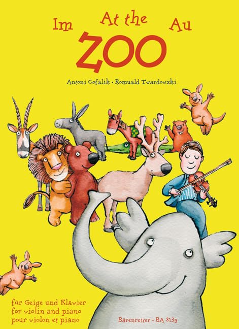Im Zoo F?r Geige Und Klavier. for Violin and Piano. Pour Violon Et Piano      Sheet music