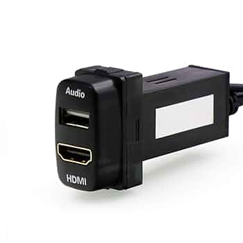 MITSUBISHI テレビ HDMI USB接続可能 ランディ 90 / 95 USB充電ポート HDMI入力 タイプD 純正スイッチ