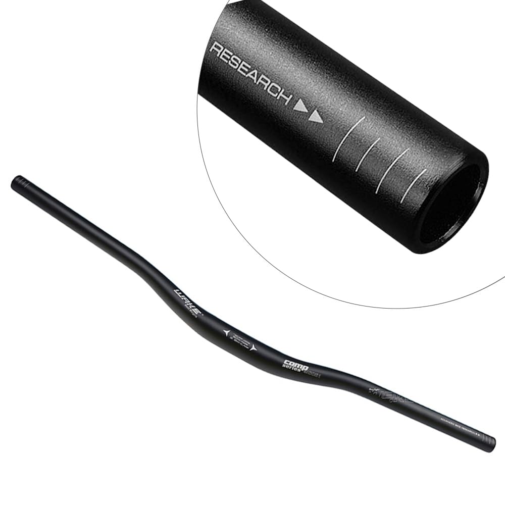 Lixada Guidon de Vélo en Alliage d'Aluminium VTT 31.8 * 780mm/31.8 * 720mm Montagne Poignée Bar Plat Anodisé