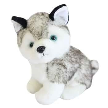 シベリアンハスキー　ぬいぐるみ Amazon.co.jp: ぬいぐるみ シベリアンハスキー 縫い包み 犬