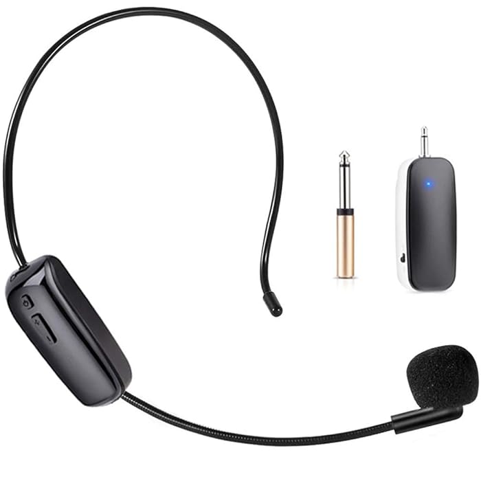 Buy Wireless Microphone Headset, Joso Wireless Microphones & Receiver