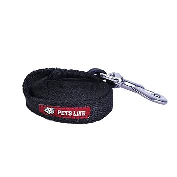 Pets Like Long Leash for Training Black(Small,10ft)