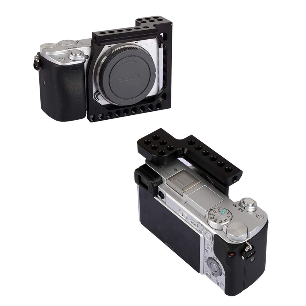 SONY α6000 ミラーレスカメラ SmallRig カメラケージ Amazon.co.jp: SmallRig カメラ用ハーフケージ ケージサポート