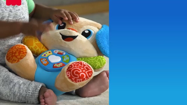 Fisher-Price Baby Learning Toy Laugh & Learn Smart Stages Puppy