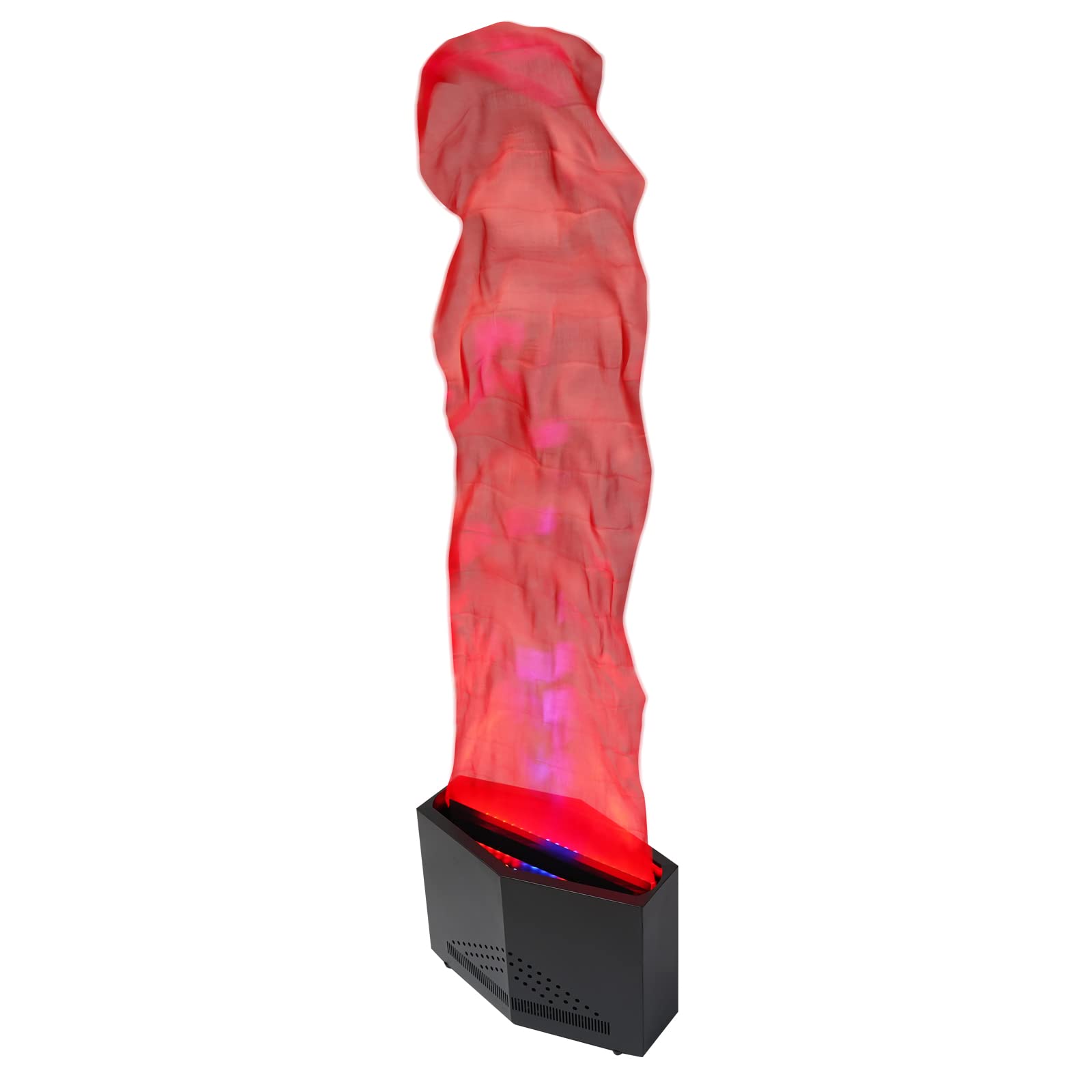 2PCS Fake Fire Flame Machine, LED Red Blue Fake Flame Light, Stage Show Lighting, Artificial Fake Fire Flames, Atmosphere Effect Fake Fire, Fake Flame Fire Light Machine for DJs, Stage Productions