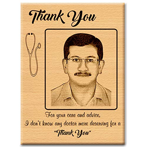 Incredible Gifts Best Gift for Doctor - Customized Engraved Recta...