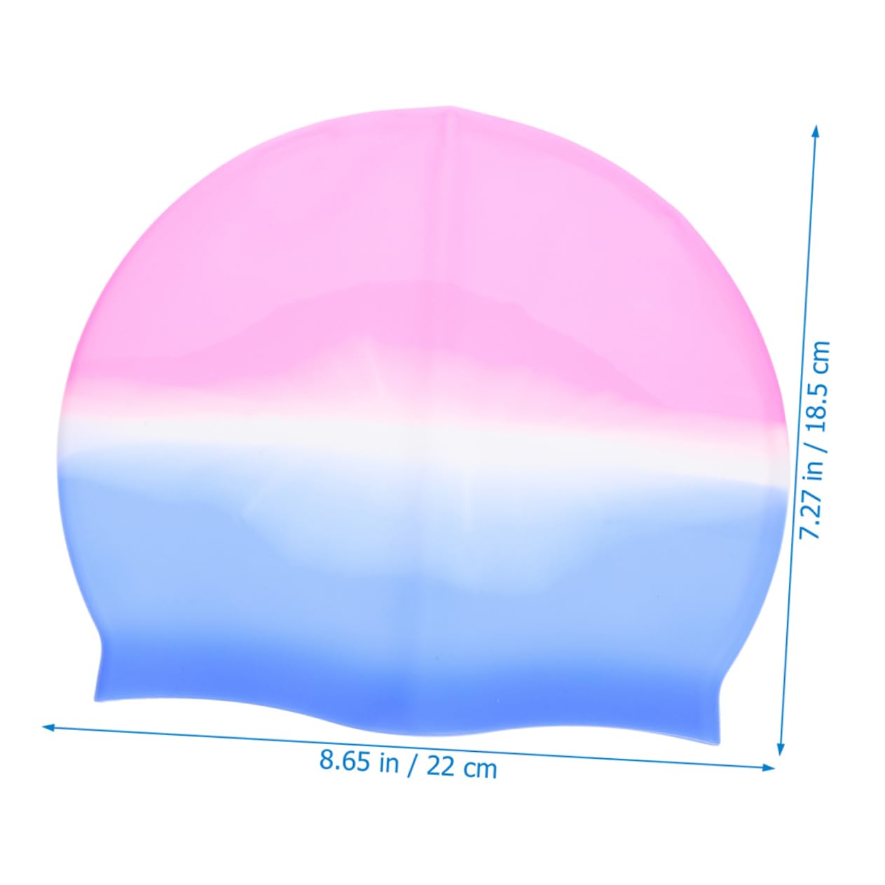 HANABASS 10 Pièces Bonnet de Natation Silicone Bonnet Bain Unisexe Extensible et Confortable pour Femmes et Adultes Étanche pour Cheveux Longs Protection Pratique