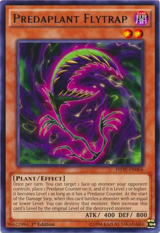 YU-GI-OH! - Predaplant Flytrap (INOV-EN006) - Invasión: Venganza - 1ª Edición - Raro