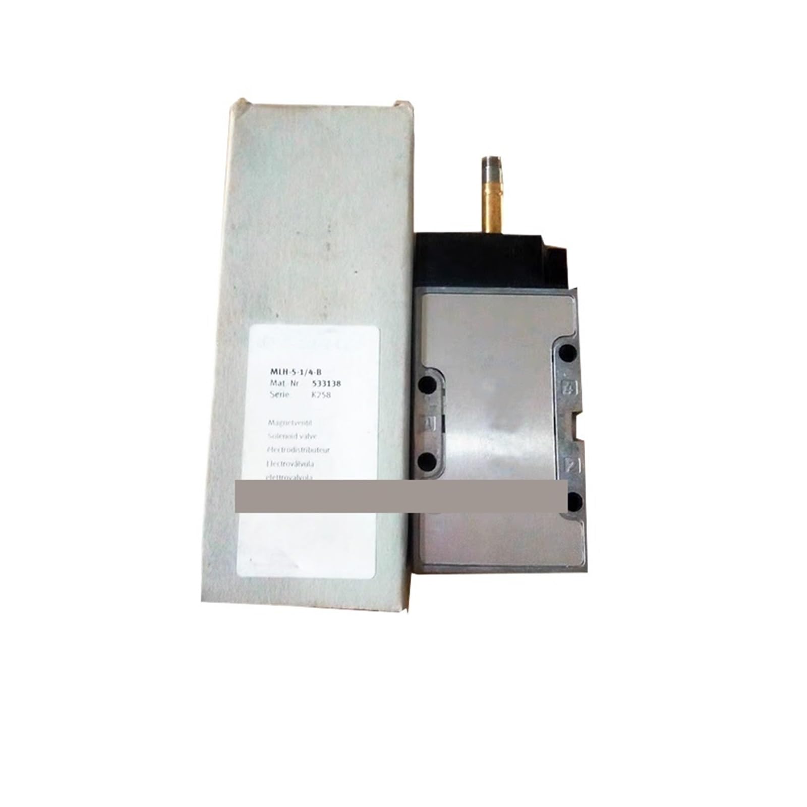 Électrovanne MLH-5-1/4-B 533138 : Solution aux pannes de distribution d'air G1/4