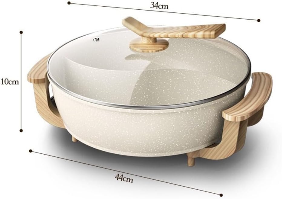 Steamed and Boiled Household Ears Soup Pot Does Not Stick Mstone Electric Hot Yuanyang