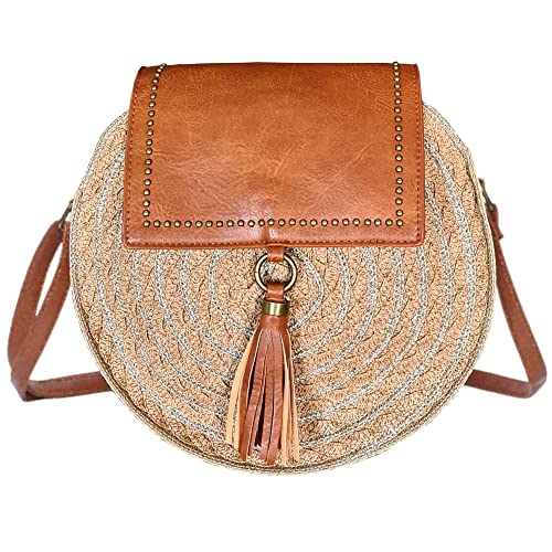 Nuevo Bolso Rafia Redondo Zara | Compra Online a Precios Super Baratos