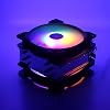 Dark Freezer X123 DUO 12cm FRGB Led Fan, Intel/AMD Compatible, 4Pin PWM Connected Tower Type Processor Cooler (DKCCX123DUO)