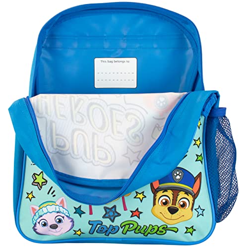 Paw Patrol Kids Backpack And Lunchbag Set Blue #TOP4