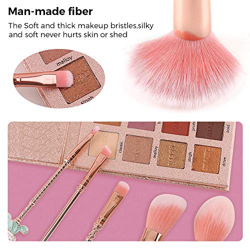 Wechip 5Pcs Baby Brushes Creative Theme Fairy Makeup Brushes Set For Women #TOP1