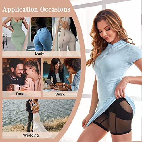 Reyeogo Shapewear For Women Tummy Control Panties Butt Lifter Seamless Body Shaper Shorts High Waist Trainer Thigh Slimmer (Medium, Black) #TOP5