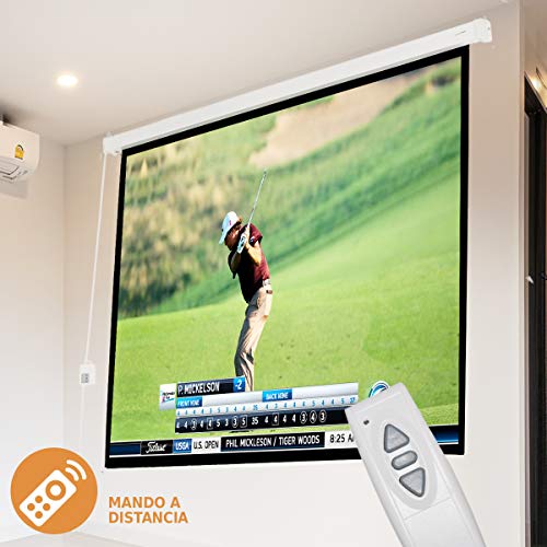 Luxscreen - Schermo di proiezione elettrico da