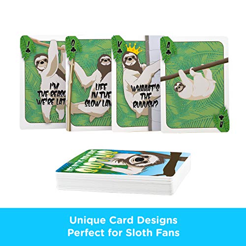 Baraja de Cartas Aquarius con Diseño de Perezoso miniatura 3