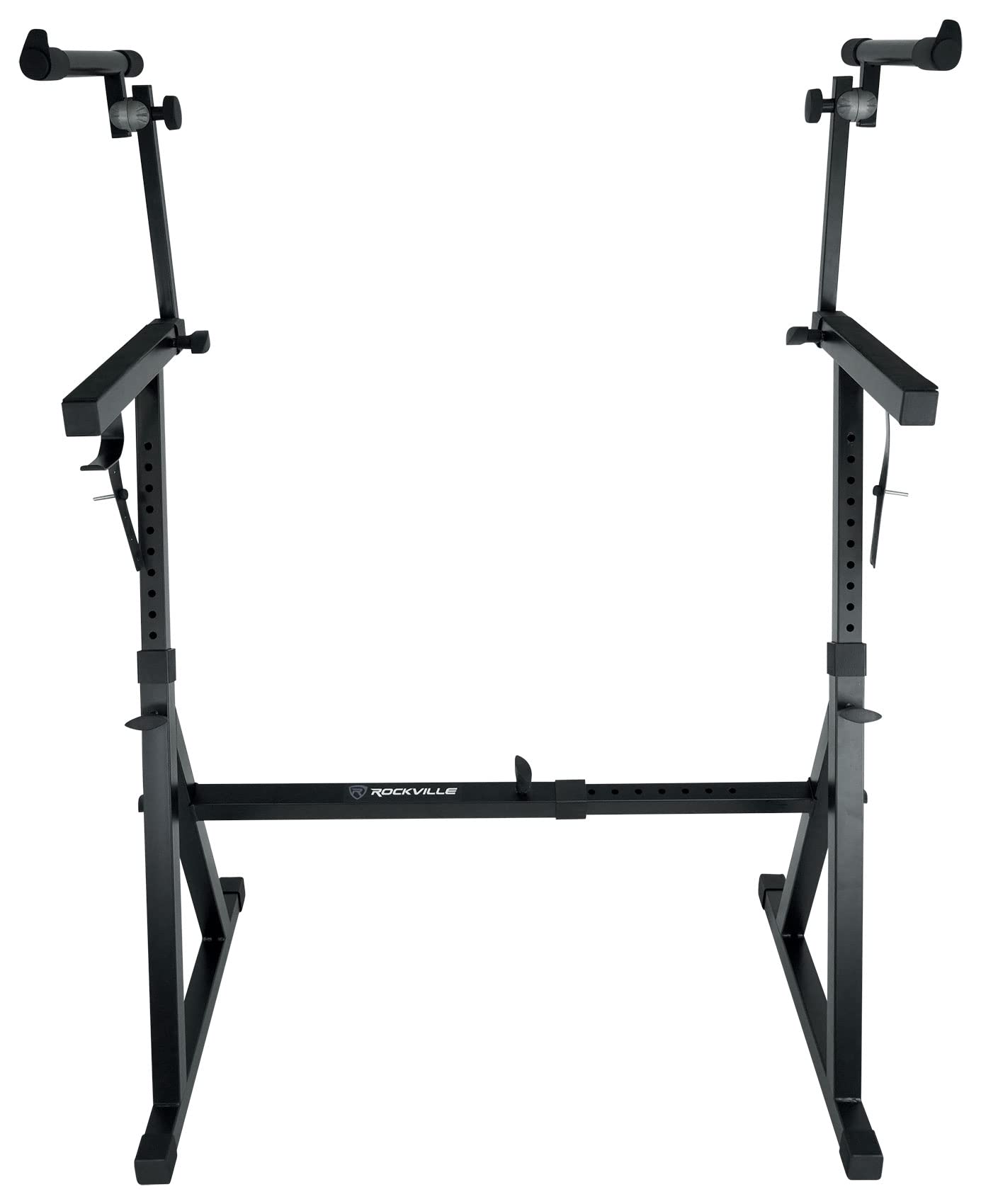 Amazon.com: Rockville Z55 Z-Style 2-Tier Piano Keyboard Stand w
