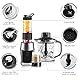 WAWORIO Mixer Smoothie Maker, 700 Watt Standmixer Smoothie Mixer, Multifunktion Smoothiemaker/Fleisch Zerkleinerer/Ice Crusher/Kaffeemühle mit 570ml Sport-Flasche BPA frei Tritan