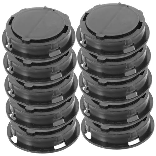 Alipis Save Your Change 20pcs Piggy Bank Bottom Caps Easy Install for Saving Box Plaster Doll Accessories