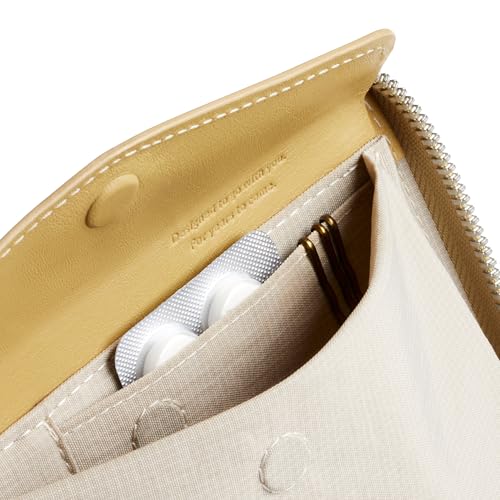 Bellroy Folio Wallet (compact leather folio/clutch wallet with space for cards, bills and coins, plus everyday essentials) - Mustard3