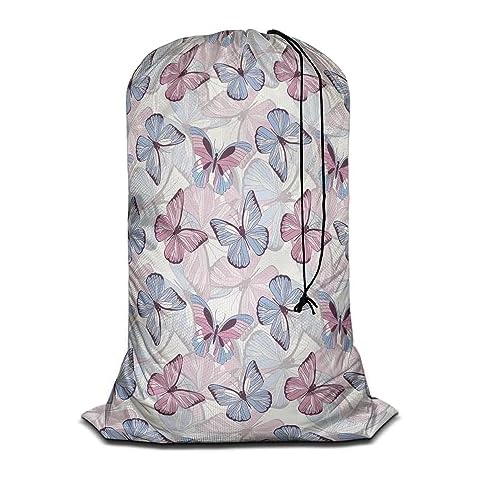 Swono Colorful Butterfly Laundry Bag Cover