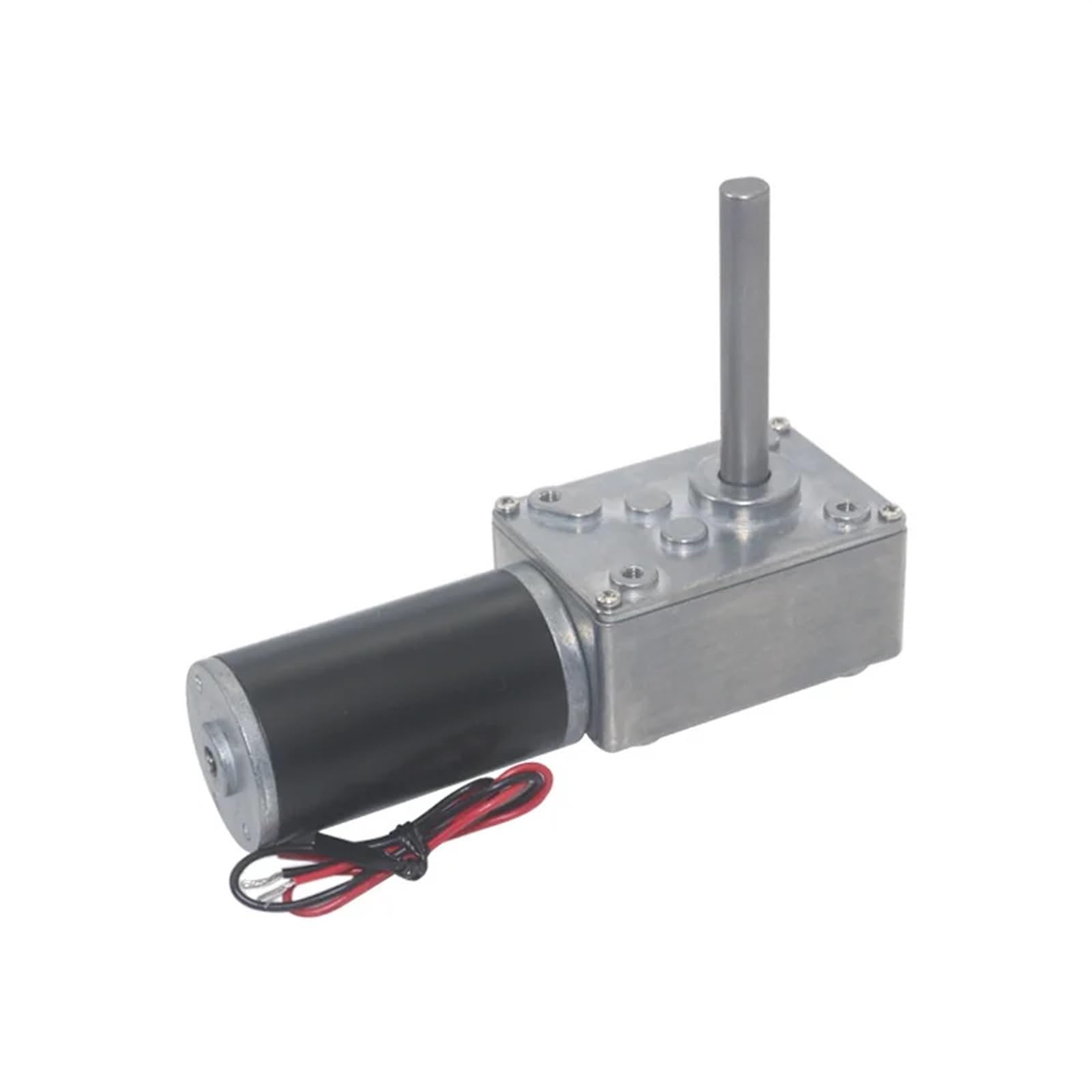 DC12V 24V Starkes Drehmoment 70kg.cm Schneckengetriebe Untersetzung umgekehrt Typ-D Langwelle Hochleistungs-Vorhangmotor 5840-31zy-L(160 RPM,DC12V)